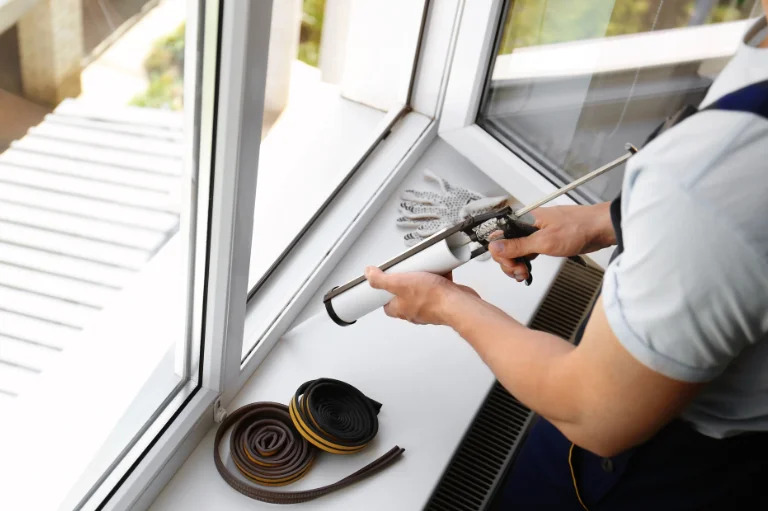 Doors & Window Glass Repair Company commercial caulking and sealing services - Baltimore, MD
