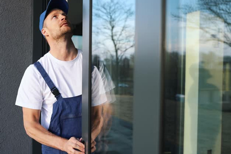 Doors & Window Glass Repair Company commercial glass door hardware services - Baltimore, MD